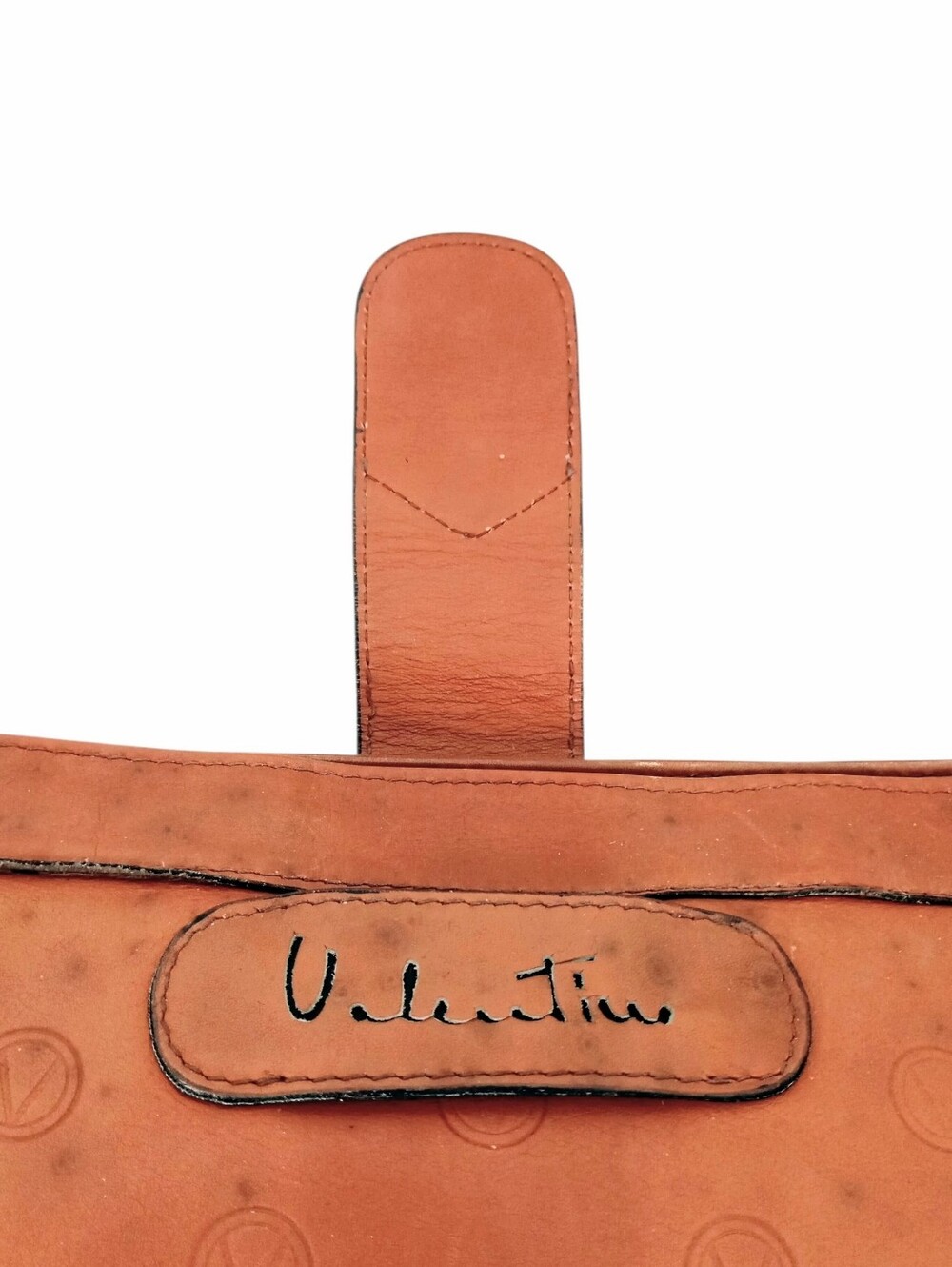 Valentino Garavani Vintage Leather Clutch Project Bag - Picture 11 of 16